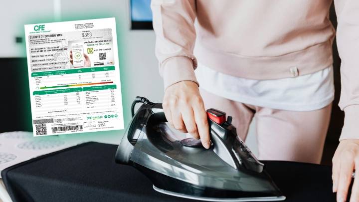 CFE: planchar la ropa en estas horas podría hacerte ahorrar en el próximo recibo de luz