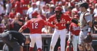 Hays hits tiebreaking homer and Reds deck Cards 7
