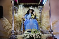 Imagen de la Divina Pastora regresa a su nicho tras restauración