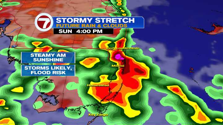 Storms Likely Rest of Holiday Weekend
