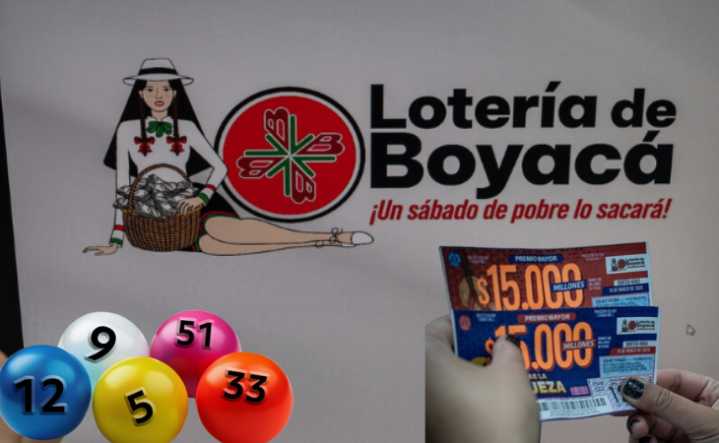 Ganadores Lotería de Boyacá: números del sorteo 23 de agosto 2025