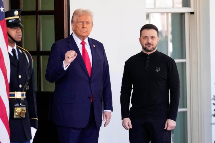 European leaders to join Ukraine’s Zelenskyy for meeting with Trump