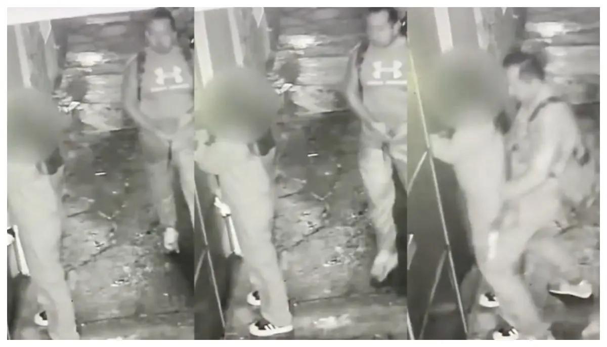 Captan agresión sexual a joven en Puebla; autoridades aún no identifican al agresor (VIDEO)