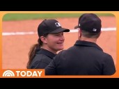 Jen Pawol Becomes 1st Woman to Umpire MLB's Regular Season