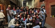 Pereña de la Ribera se llena de diversión en su espectacular desfile de carrozas