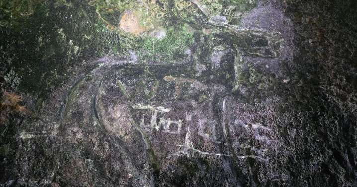 The famous island cave linked to iconic Robert the Bruce legend damaged by vandals