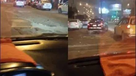Los Olivos: conductores advierten tráfico y peligro de accidentes por mal estado de la pista
