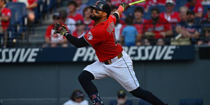 Carlos Santana released by Guardians