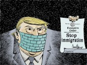 Trump lanza campaña "Conmoción y Pavor" contra inmigrantes legales