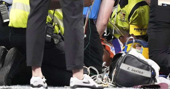 Lions' Norris taken off field in ambulance, preseason game against Falcons ends early