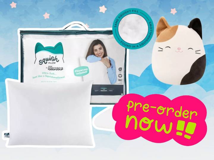 SquishPillow releases its medium firm rendition soon. Preorder for $30
