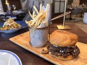 Burger pops with flavor in Ann Arbor’s newest French bistro La Serre