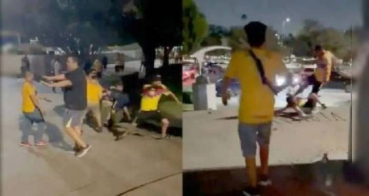 Violencia sin control en el futbol mexicano: broncas en partidos de Tigres y Chivas
