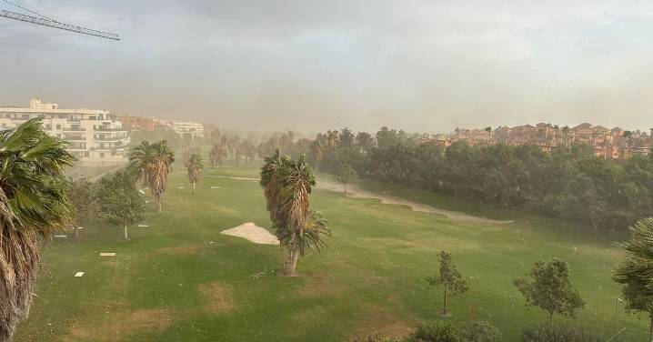 Un reventón térmico sorprende a los vecinos de la Costa en cuestión de minutos