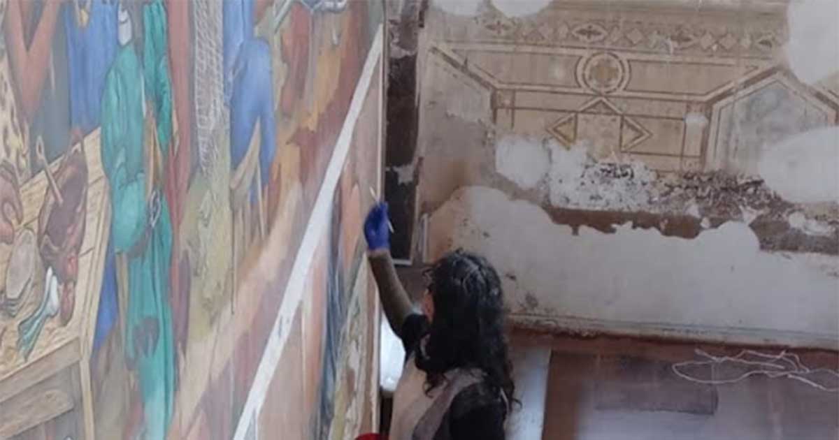 Cencropam atiende patrimonio artístico en la CDMX y Michoacán