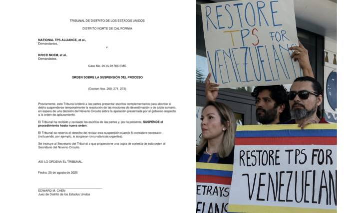 Juez Chen congela su decisión sobre TPS para venezolanos