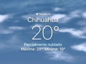 Amanece fresco y nuboso con 20 grados centígrados
