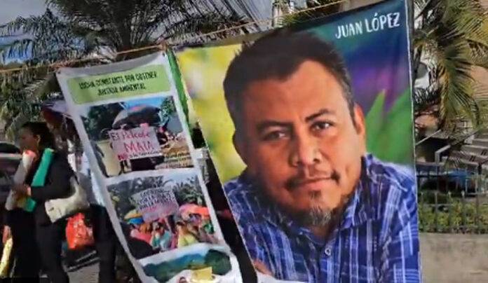 Miembros de CMDBCP, iglesia y sociedad civil se movilizan a SPS para exigir justicia pronta para Juan López