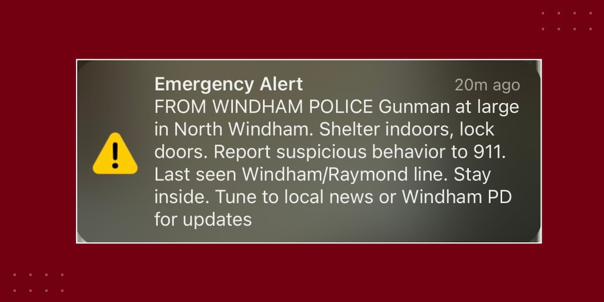 Police order shelter in place for parts of Windham, Raymond after North Windham shooting