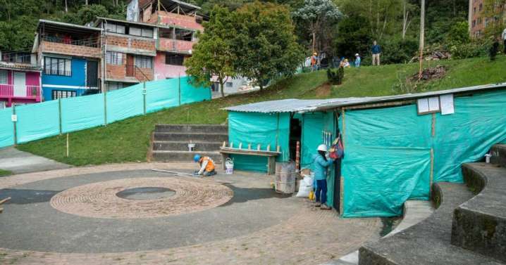 En este barrio de Manizales recuperan su media torta, espacio de encuentro: inversión de $450 millones