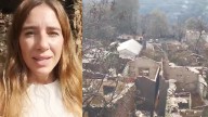 Recorrido por uno de los pueblos más afectados por el incendio: San Vicente de Leiras arrasada por un fuego sin precedentes