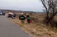 Murió un motociclista en el viejo camino a Copina tras impactar contra un árbol