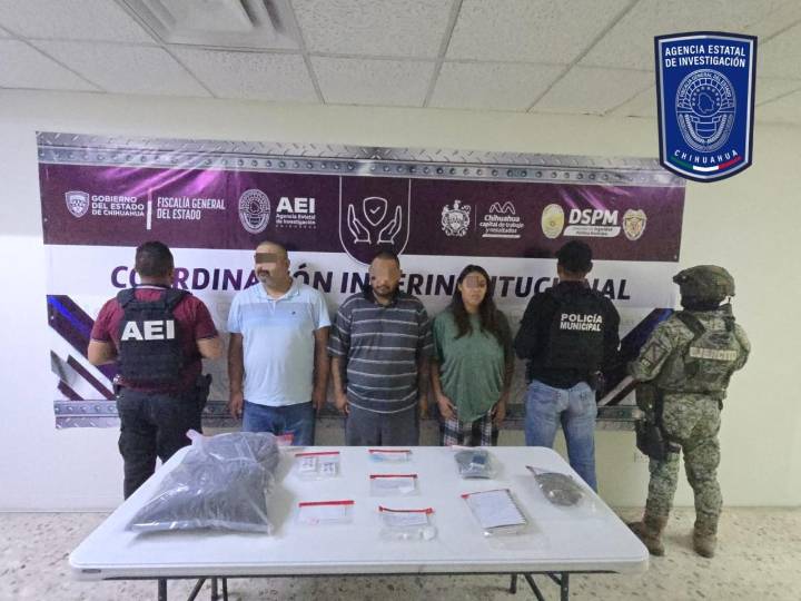 Catean en Operativo Conjunto domicilio en la colonia Madera 65 y asegura narcóticos