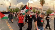 Activistas sociales marchan en Hermosillo: piden rompimiento de relaciones políticas con Israel y un alto en el bloqueo en Gaza