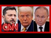 Trump says he'd like to plan a meeting between Zelensky and Putin if Alaska summit goes well