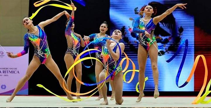 México listo para brillar en el Mundial de Gimnasia Rítmica en Brasil
