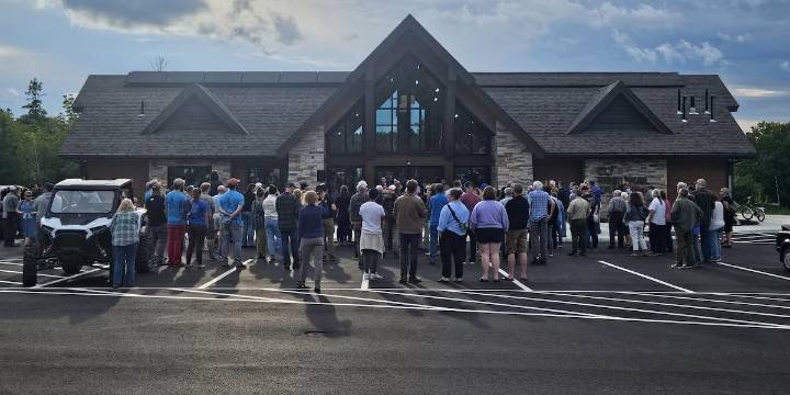 Ely community celebrates new trailhead facility