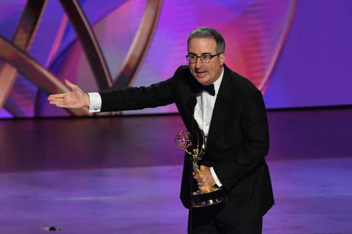 John Oliver takes ‘hard pass’ on Jay Leno’s comedy advice