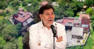 Comuneros de Tepoztlán protestan afuera de casa de Noroña