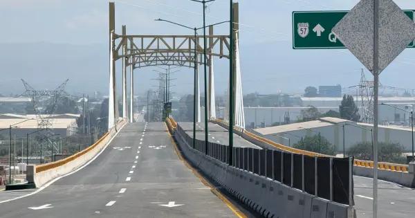 Inauguran Vía Alterna; desahogaría 35% el tráfico de la 57