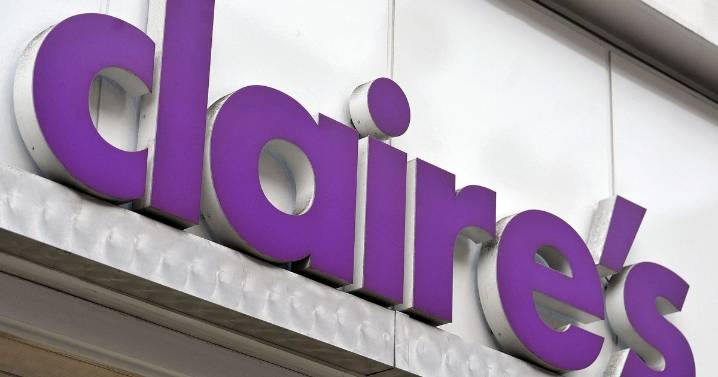 Claire's Accessories set to appoint administrators, putting 2,150 jobs at risk