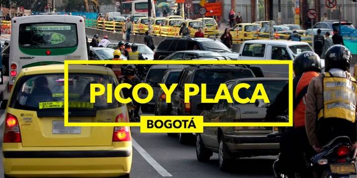 Pico y Placa en Bogotá: restricciones vehiculares para este viernes 15 de agosto