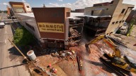 Demolition of Detroit's Mammoth Building begins
