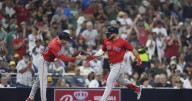 Abreu homers off Pivetta to help the Red Sox beat the Padres, 10