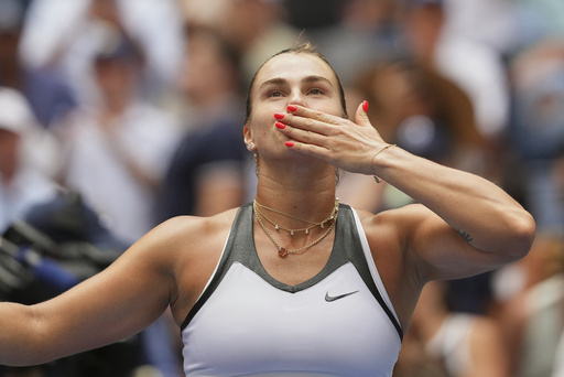 La campeona defensora Aryna Sabalenka gana su primer partido en el US Open