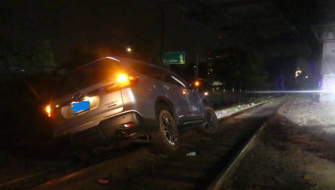 Driver tells police he fell asleep and when he woke up, huh, he was on Green Line tracks