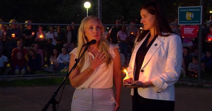 Minneapolis community comes together to mourn two children killed in school shooting and call for change