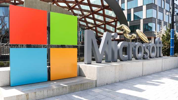 Microsoft protesters occupy president's office : NPR