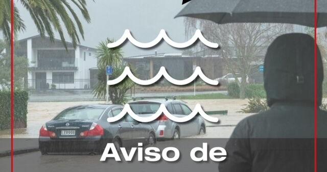 Aviso de inundación: Camuy, Isabela, Lares y Quebradillas