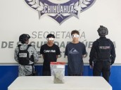 Detiene SSPE a dos personas y asegura vehículo por su probable relación con un homicidio en Ciudad Juárez