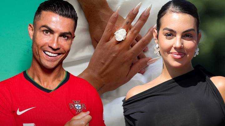 Cristiano Ronaldo por fin se anima y se compromete con Georgina Rodríguez