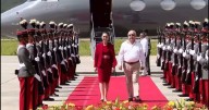 Sheinbaum llega a Guatemala para reunión con Presidente Bernardo Arévalo