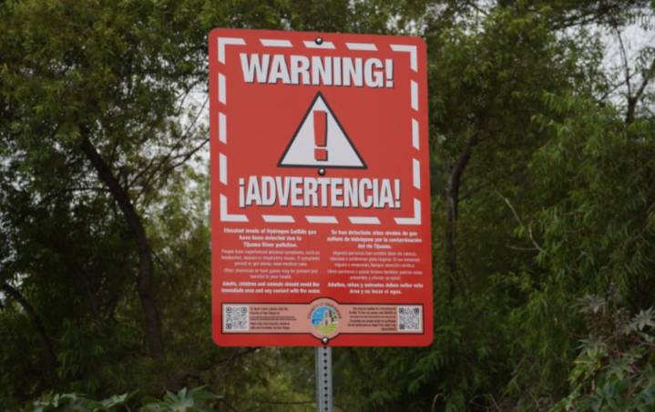 New signs in Tijuana River Valley point to hot spots for emissions