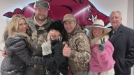 Razorback superfan tackles brain cancer while cheering on beloved Hogs