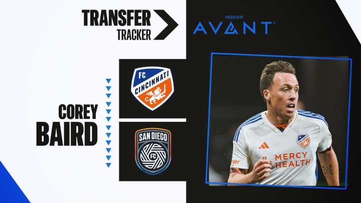 San Diego FC acquire Corey Baird from FC Cincinnati
