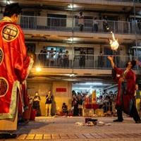 Hong Kong's 'hungry ghosts' tell tale of fading community